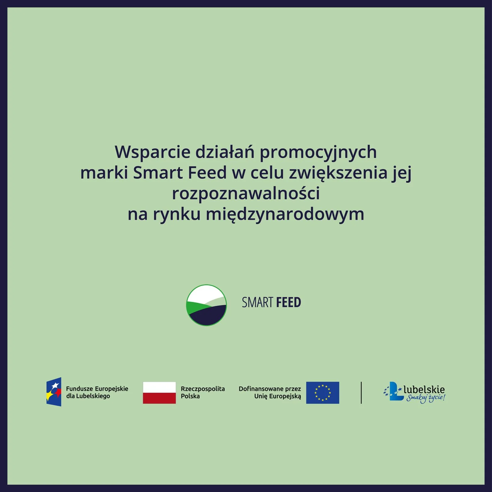 Smart Feed otrzymał dofinansowanie z Funduszy Europejskich